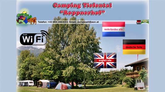 Camping Tiefental - Roppnerhof Pettnau