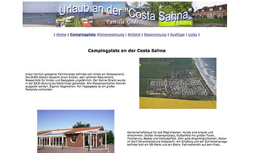 Camping Costa-Sahna Neukirchen