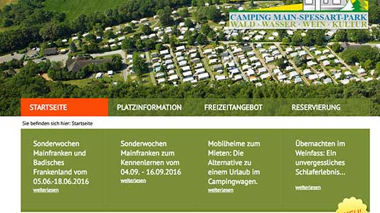 Camping Main Spessart Park Triefenstein/ Lengfurt