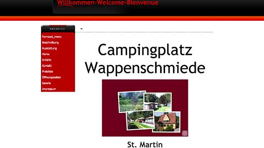 Campingplatz Wappenschmiede Sankt Martin