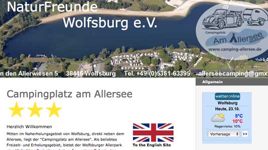 Camping am Allersee Wolfsburg