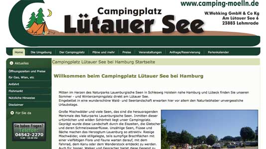 Camping Lütauer See Lehmrade/Drüsen