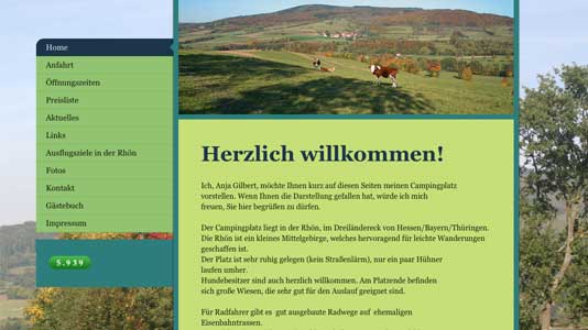 Campingplatz Ulstertal Tann (Rhön)