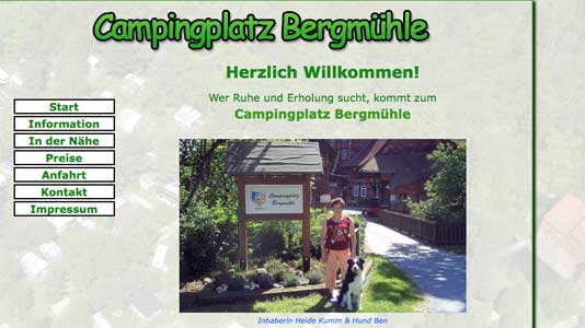 Campingplatz Bergmühle Holle