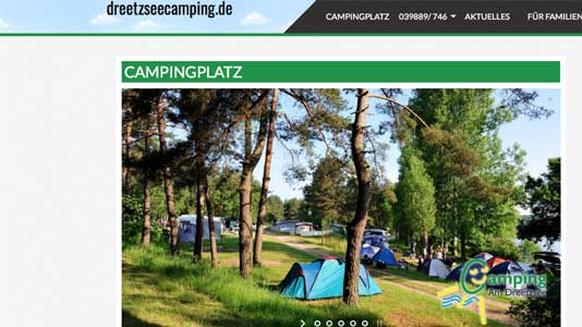 Campingplatz am Dreetzsee Boitzenburger Land