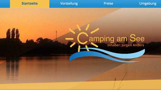 Camping am See Wusterwitz