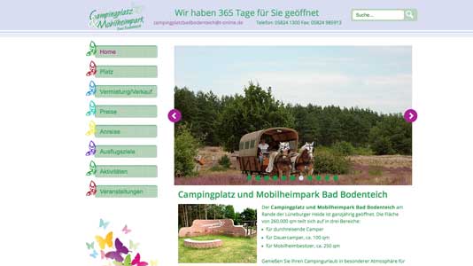 Campingplatz & Mobilheimpark Bad Bodenteich Bad Bodenteich