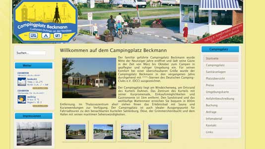 Campingplatz Beckmann Cuxhaven