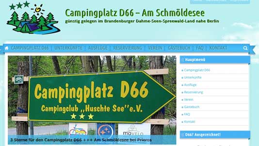 Campingplatz D66 - Am Schmöldesee Heidesee OT Gräbendorf