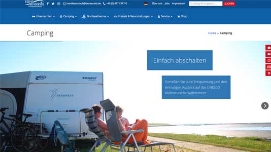 Strand- und Familiencamping Bensersiel Bensersiel