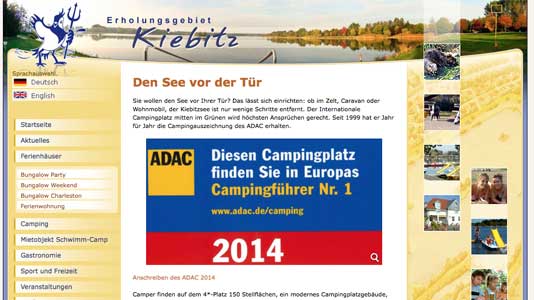 Erholungsgebiet Kiebitz  Falkenberg - Elster