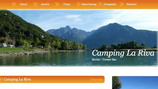 Camping La Riva Sorico