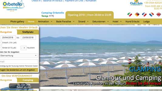 Orbetello Camping Village Orbetello