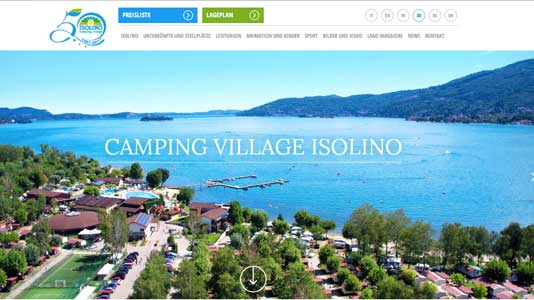 Camping Village Isolino Fondotoce di Verbania