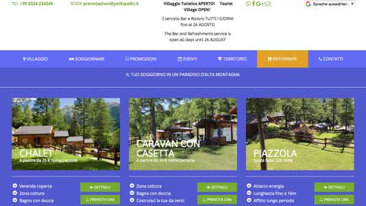 Camping Village Yolki Palki Bognanco