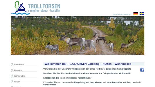Trollforsen Camping  Gargnäs